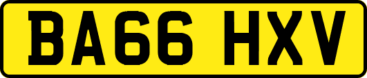 BA66HXV