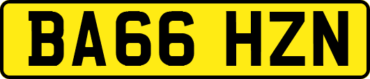 BA66HZN