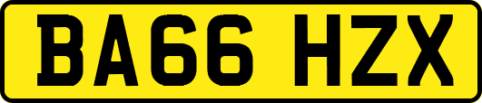 BA66HZX