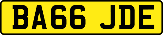 BA66JDE