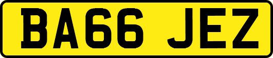 BA66JEZ