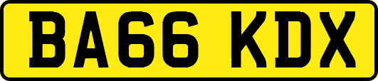BA66KDX