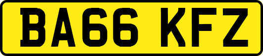 BA66KFZ
