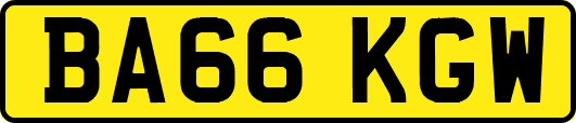 BA66KGW