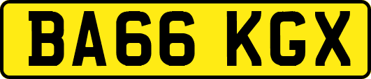 BA66KGX