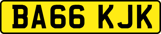 BA66KJK