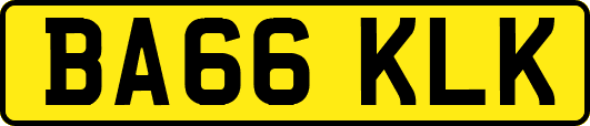 BA66KLK