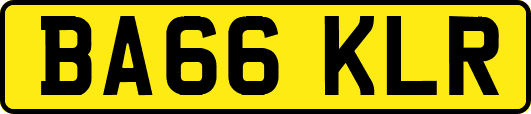 BA66KLR