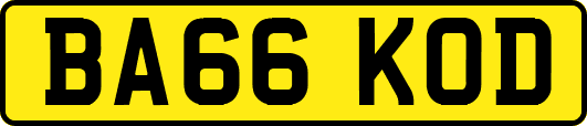 BA66KOD