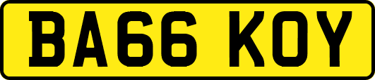 BA66KOY