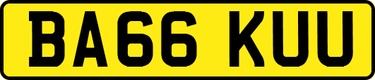 BA66KUU