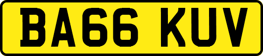 BA66KUV