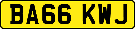 BA66KWJ