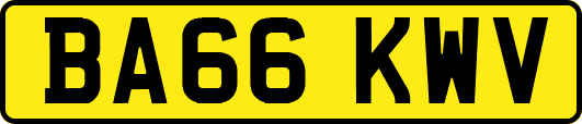 BA66KWV