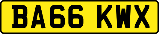BA66KWX