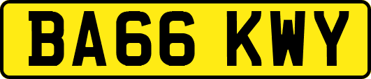 BA66KWY