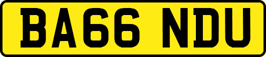 BA66NDU
