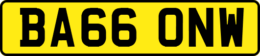 BA66ONW