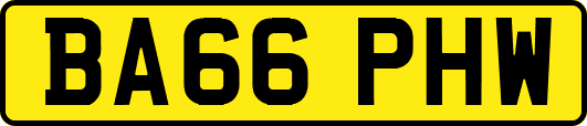 BA66PHW