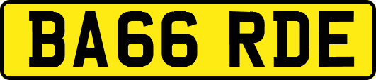 BA66RDE