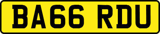 BA66RDU