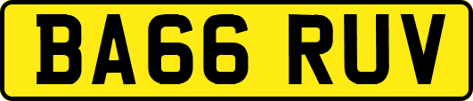 BA66RUV