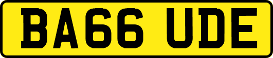 BA66UDE