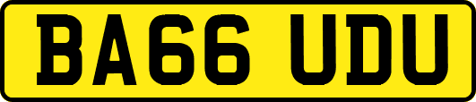 BA66UDU