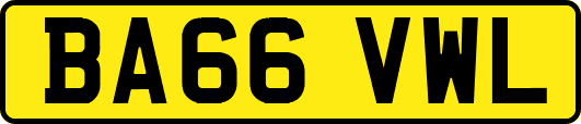 BA66VWL