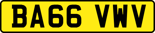 BA66VWV
