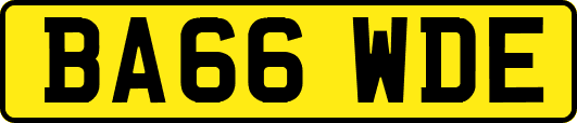 BA66WDE