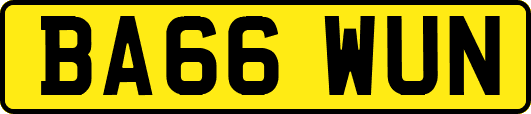 BA66WUN