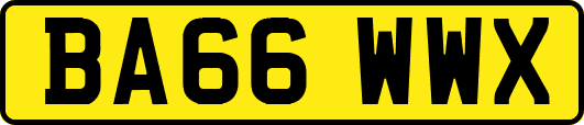 BA66WWX