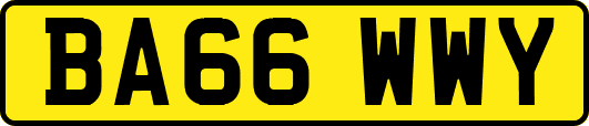 BA66WWY
