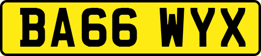 BA66WYX