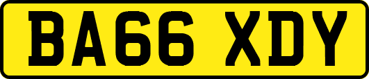BA66XDY