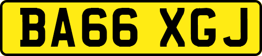 BA66XGJ