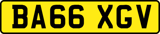 BA66XGV