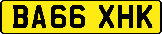 BA66XHK