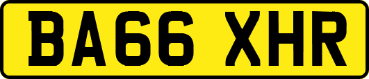 BA66XHR