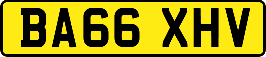 BA66XHV
