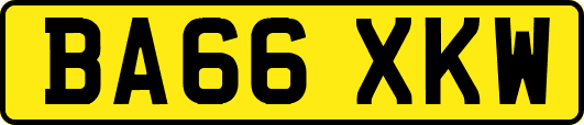 BA66XKW