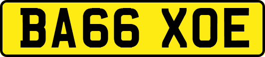 BA66XOE