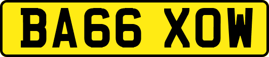 BA66XOW