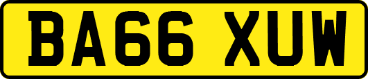 BA66XUW
