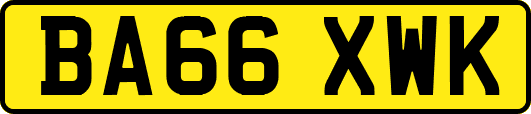 BA66XWK