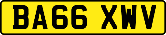 BA66XWV