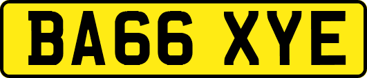 BA66XYE