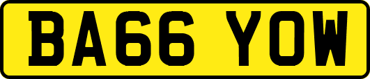 BA66YOW