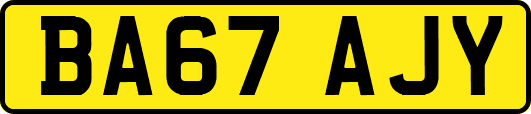 BA67AJY
